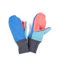 Adult Felted Organic Merino Wool Mitts with Thumbs