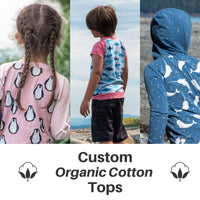 Kids Custom Organic Cotton Top