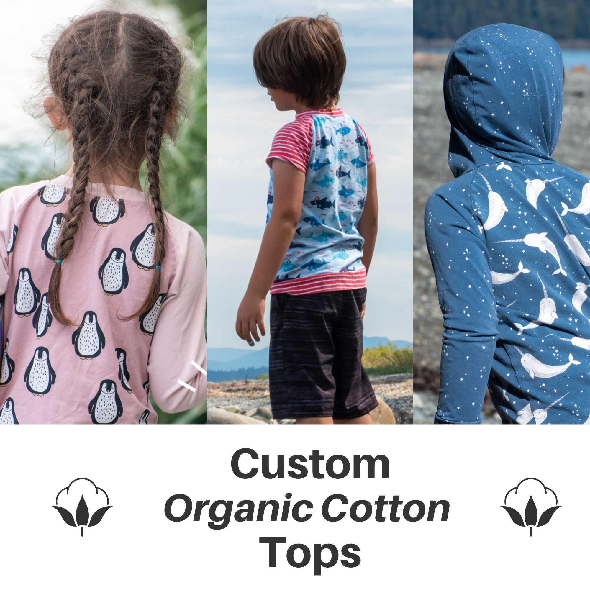 Kids Custom Organic Cotton Top