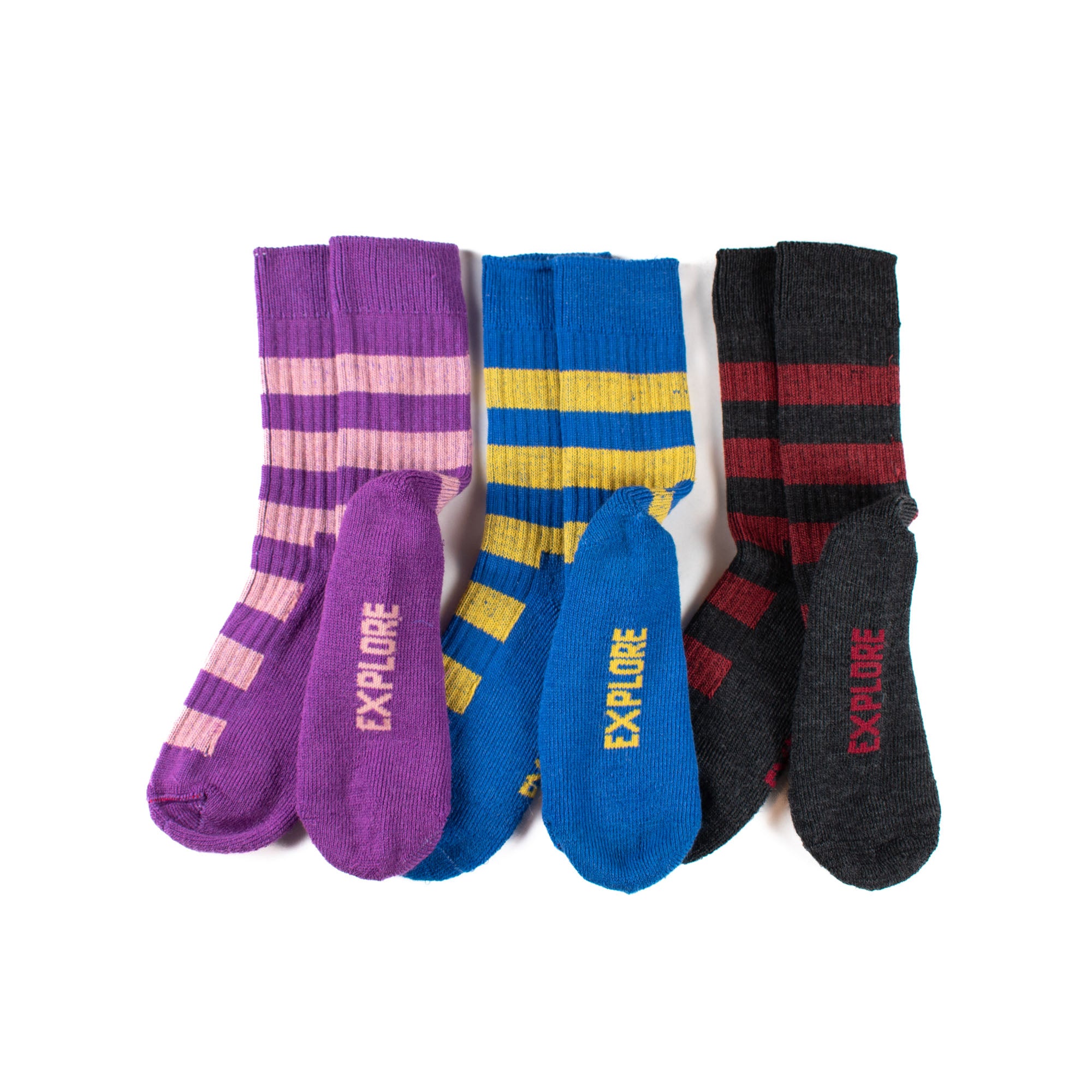 Adult Merino Wool Socks - Explore