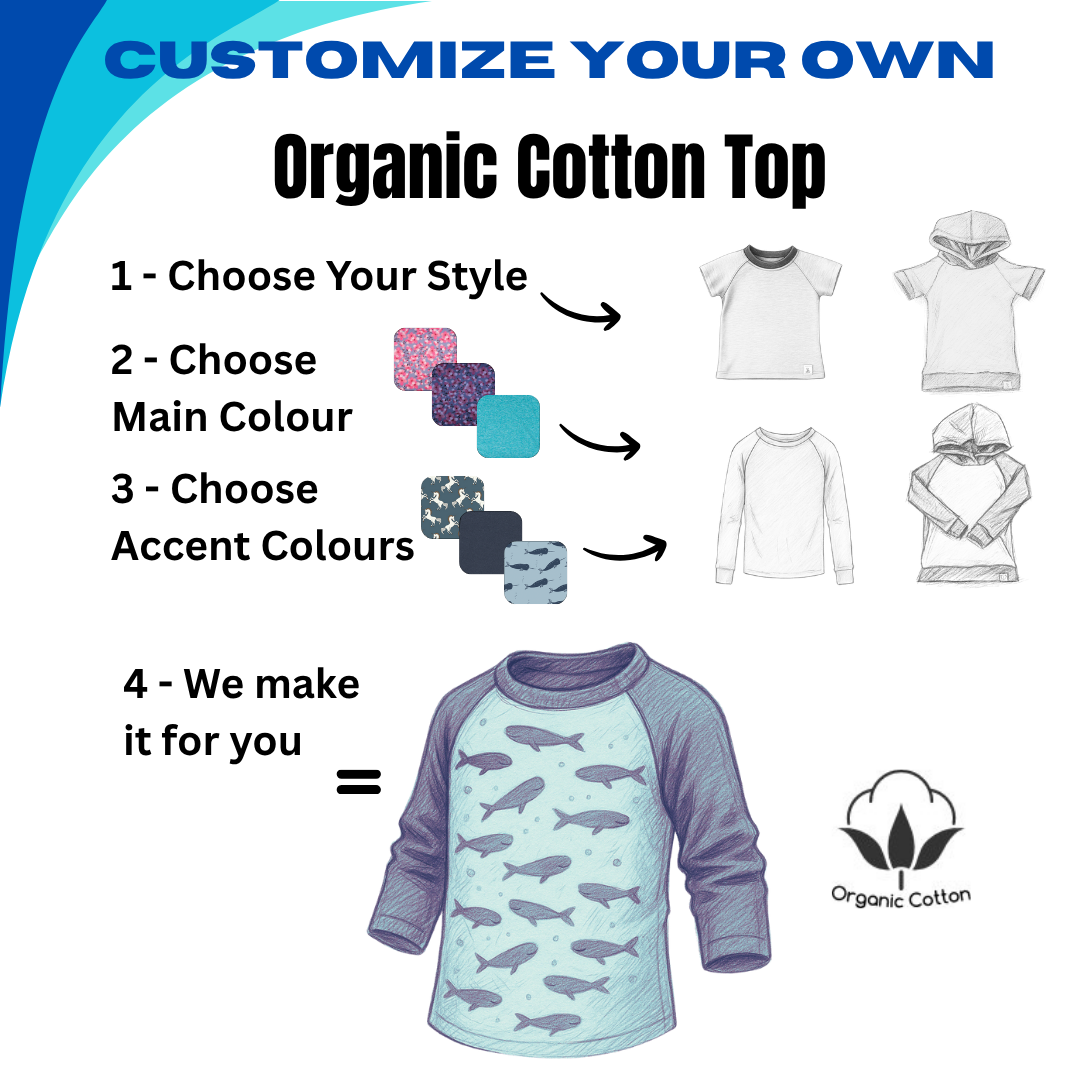 Kids Custom Organic Cotton Top