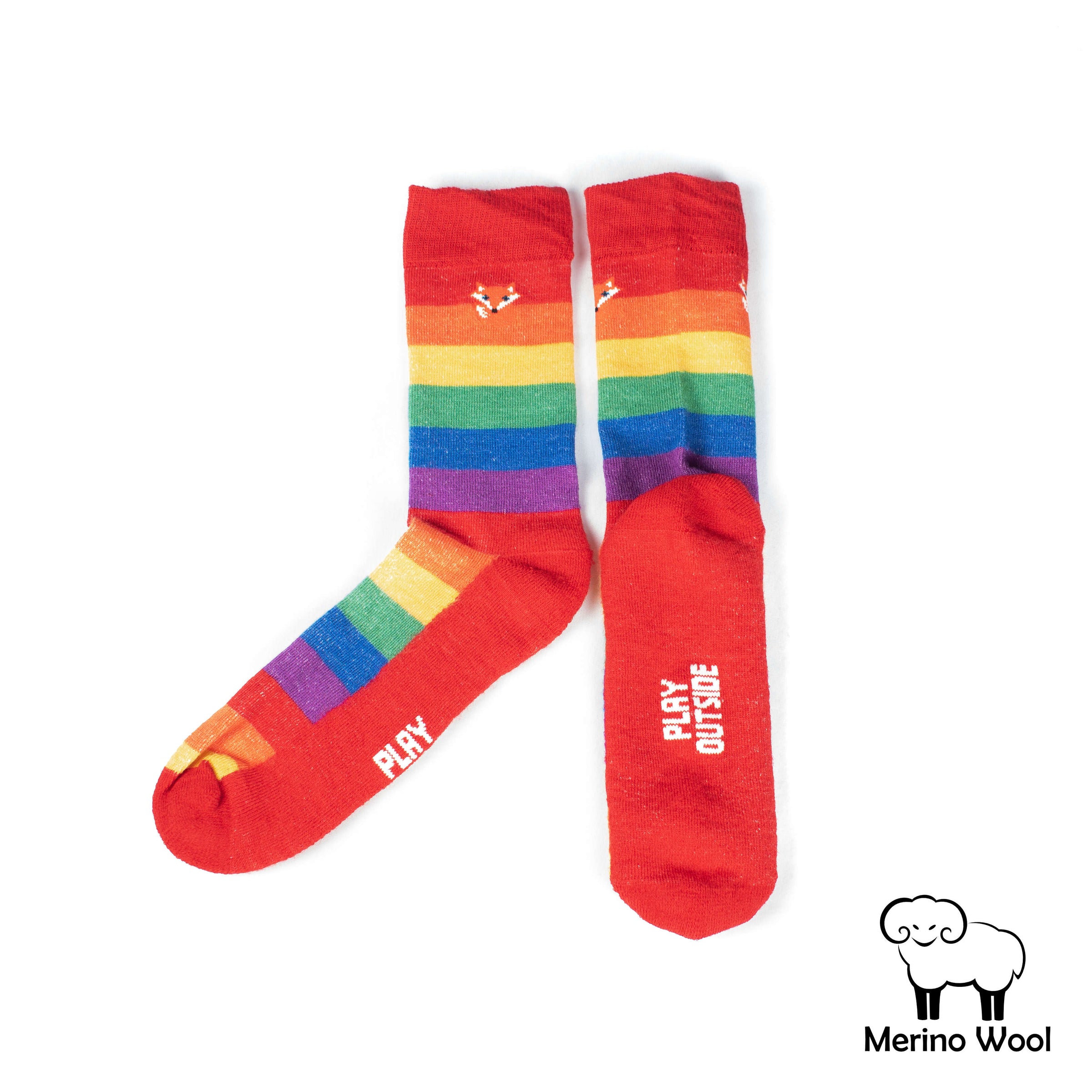 Adult Merino Wool Socks - Play Outside