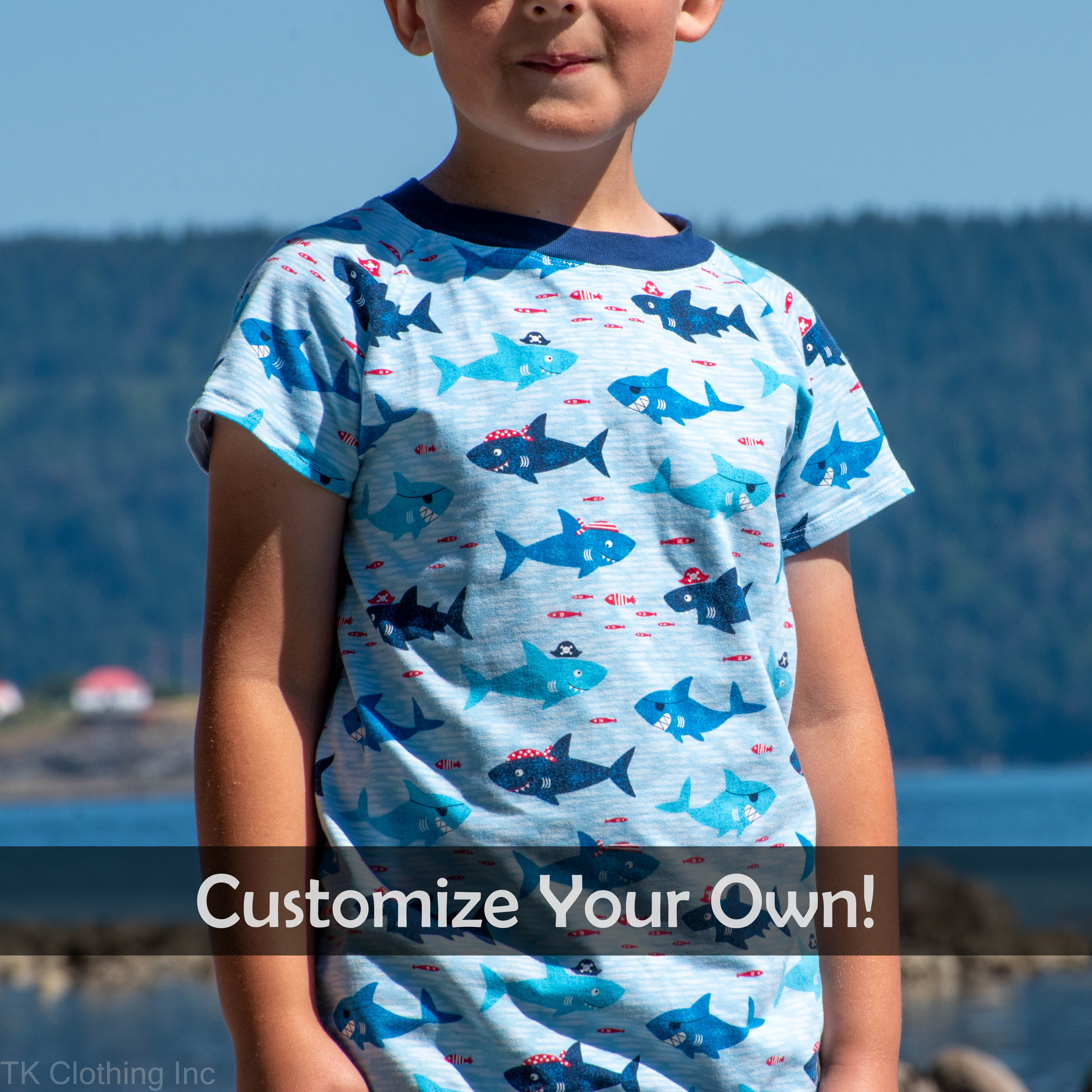 Kids Custom Organic Cotton Top