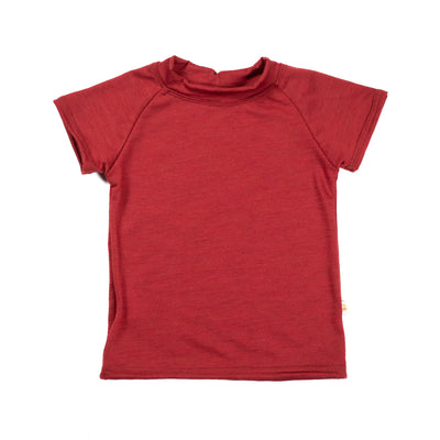 Kids Merino Wool Short Sleeve Top