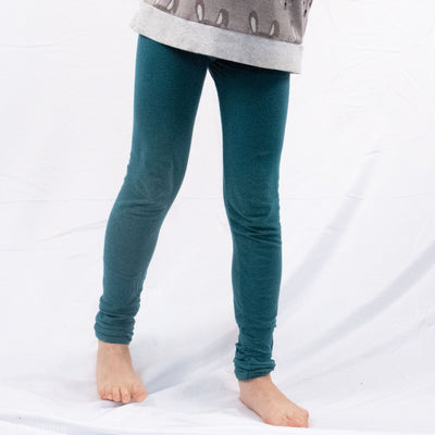 Kids Organic Adjustable Leggings - Solids