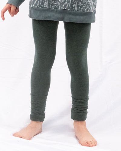 Kids Organic Adjustable Leggings - Solids