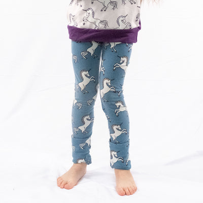 Kids Organic Adjustable Leggings - Prints