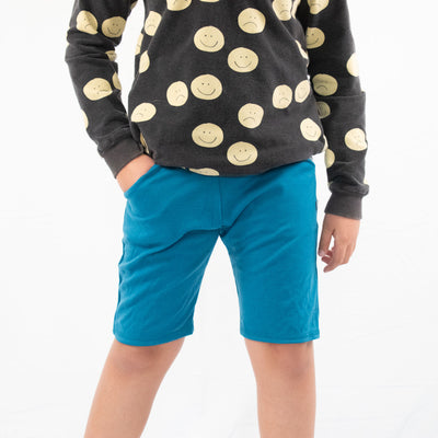 Kids Merino Wool Pocket Shorts