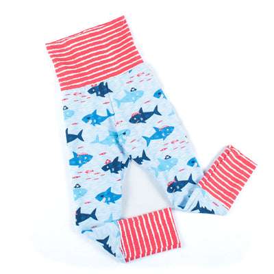 Kids Organic Adjustable Leggings - Prints