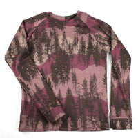 Adult Merino Wool Long Sleeve Top | Mid-Heavy Weight