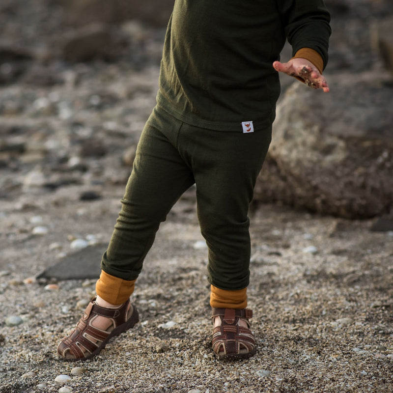 Kids Merino Wool Adjustable Base Layer Sets
