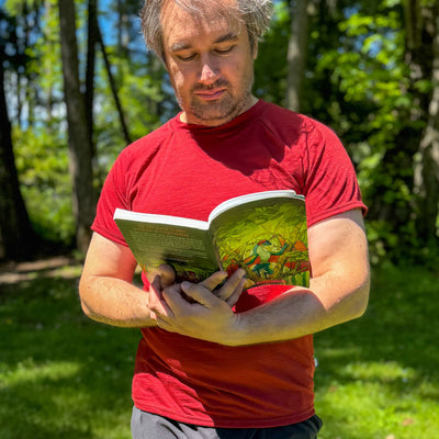 Adult Merino Wool Short Sleeve Top