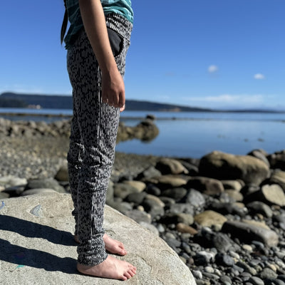 Kids Merino Wool Pocket Leggings
