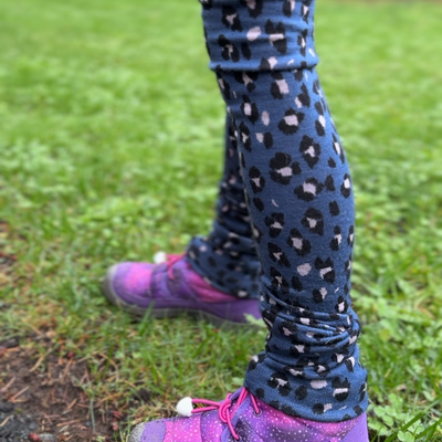 Kids Merino Wool Leggings - Adjustable | Mid-Heavy Weight