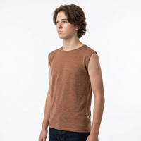 Adult Merino Wool Cap Sleeve Tank Top | Lightweight