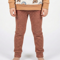 Clearance - Kids Merino Wool Leggings - Cuffed | Mid-Heavy Weight