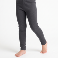 Kids Merino Wool Leggings - Hemmed | Mid-Heavy Weight