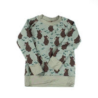 Kids Organic Cotton Crew Neck Sweatshirts