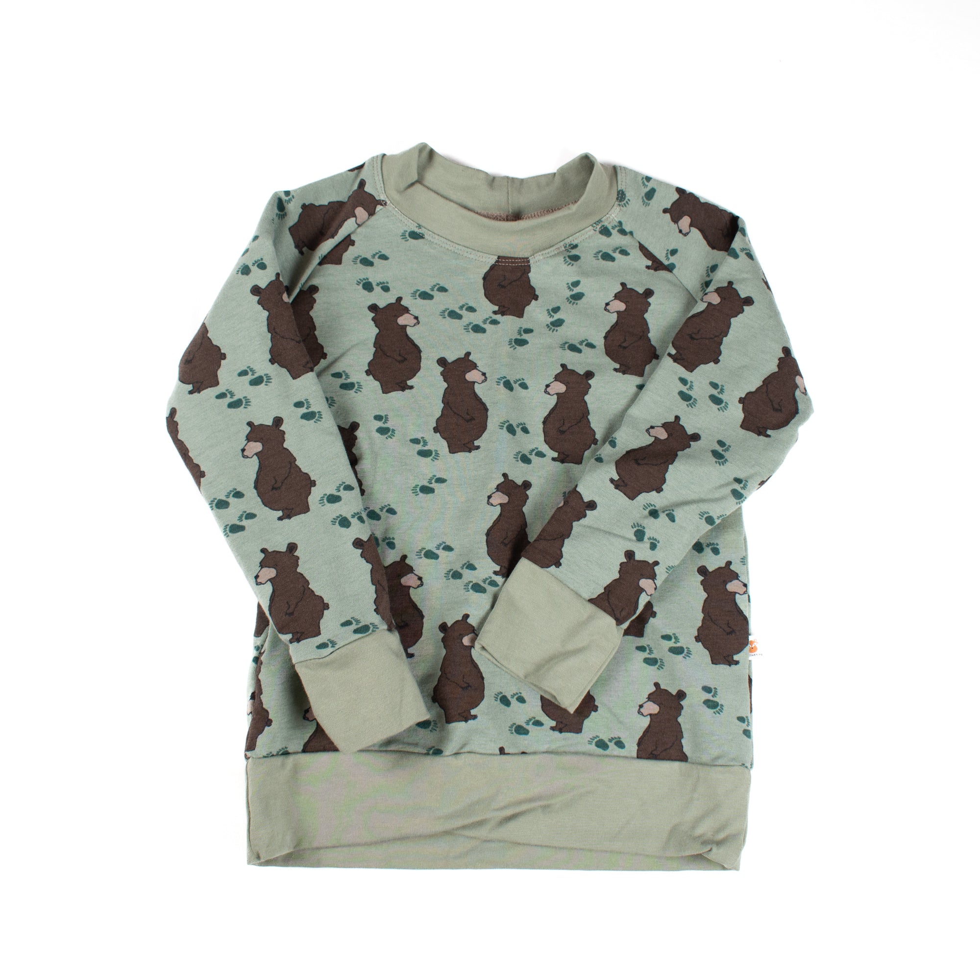 Kids Organic Cotton Crew Neck Sweatshirts