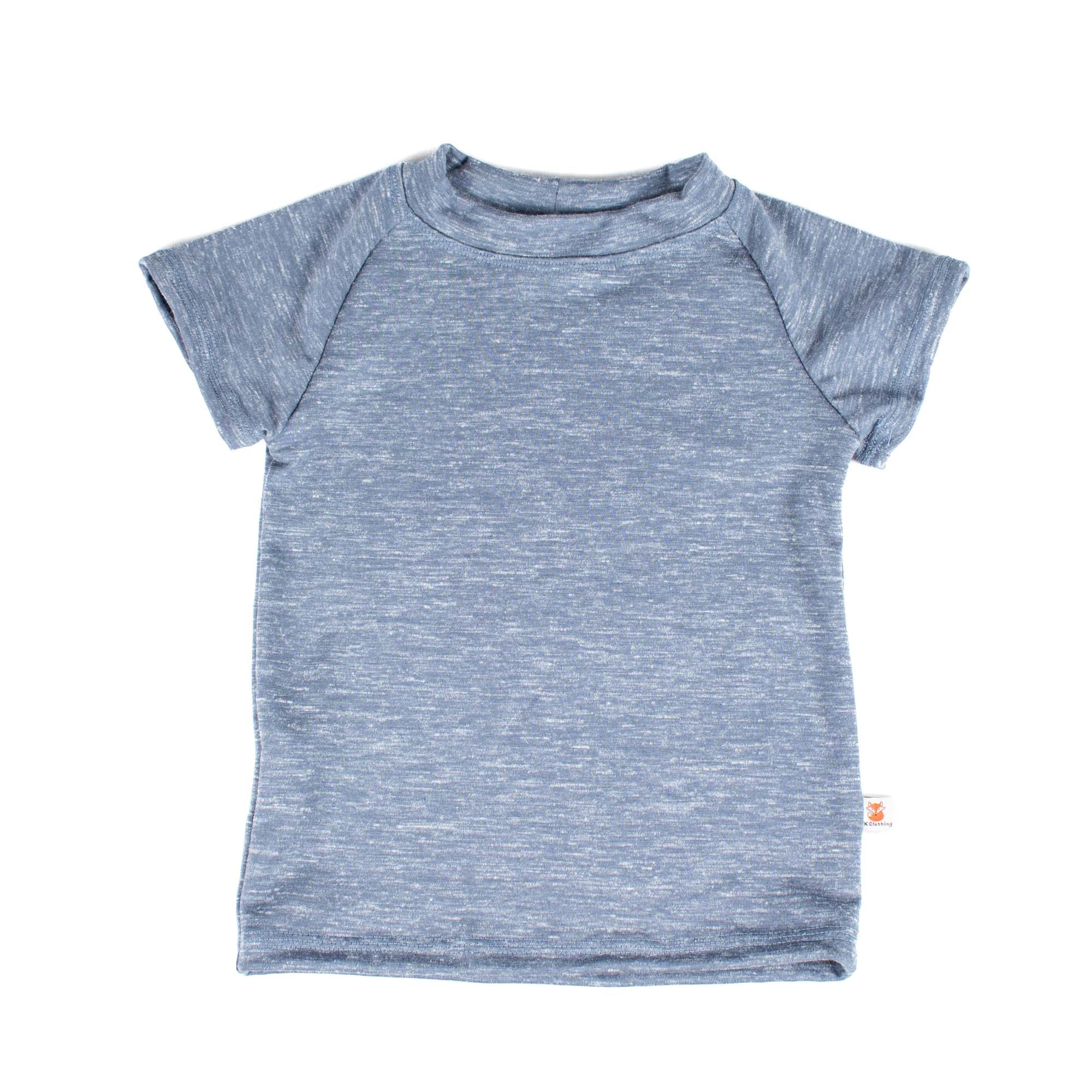 Kids Merino Wool Short Sleeve Top