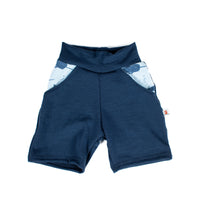 Kids Merino Wool Pocket Shorts