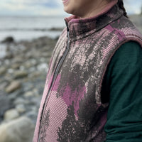 Kids Double-Faced Merino Wool Zip Vests