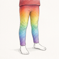Kids Merino Wool Leggings - Hemmed | Mid-Heavy Weight