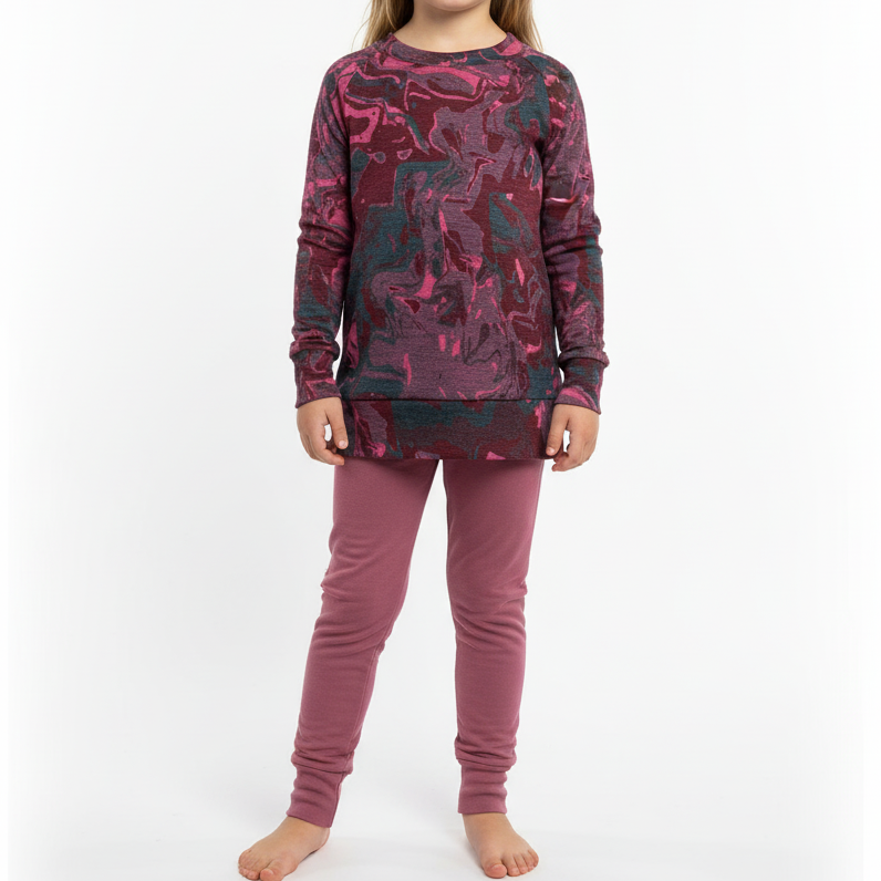 Kids Merino Wool Sets | Mid-Heavy Weight