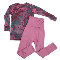 Kids Merino Wool Pyjama Sets | Mid-Heavy Weight