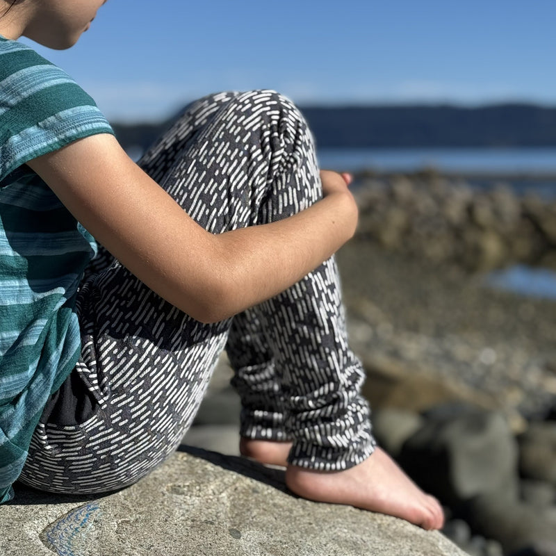Kids Merino Wool Pocket Leggings