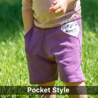 Kids Custom Organic Cotton Shorts