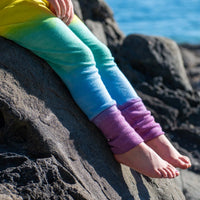 Kids Merino Wool Leggings - Adjustable | Mid-Heavy Weight