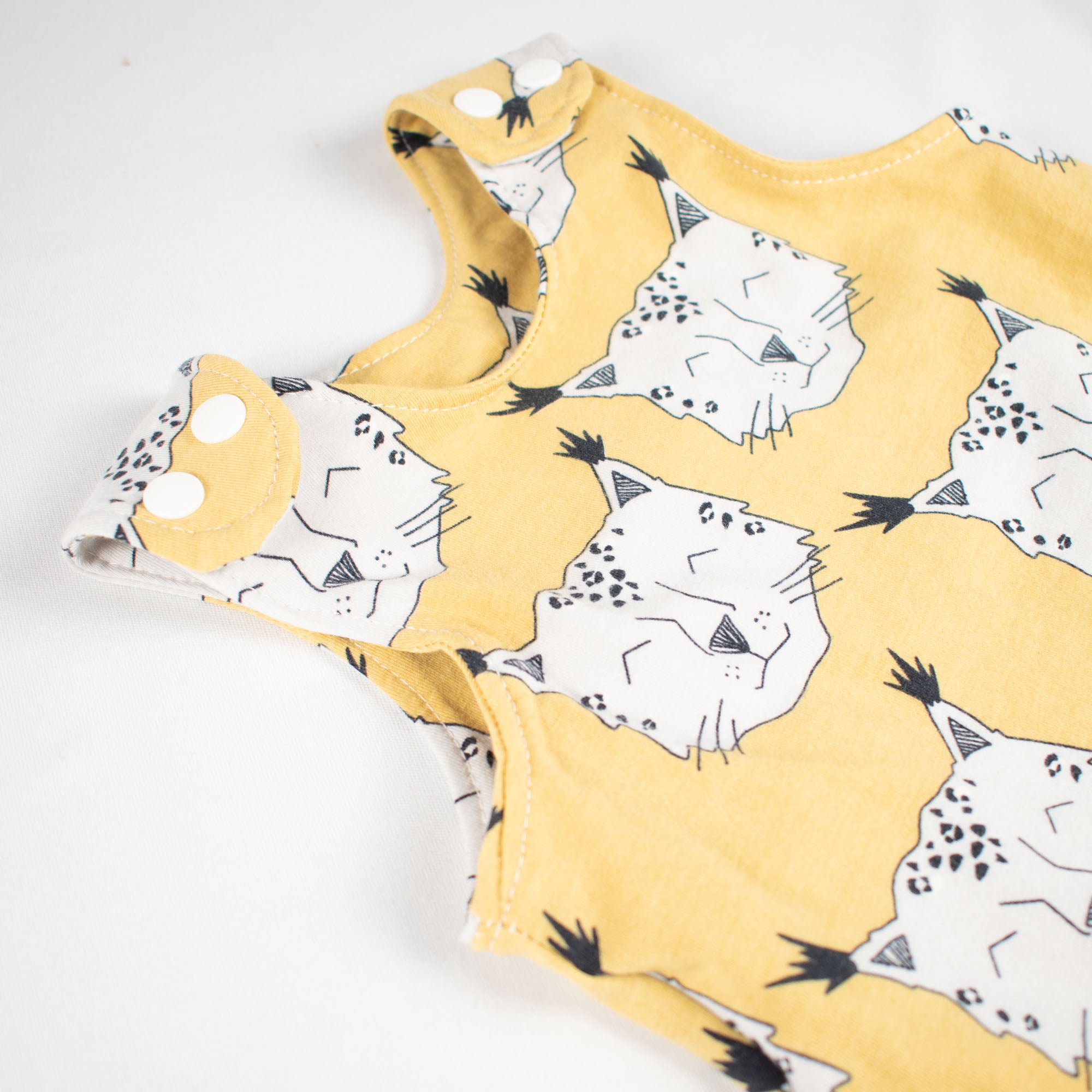 Toddler Organic Cotton Harem Romper