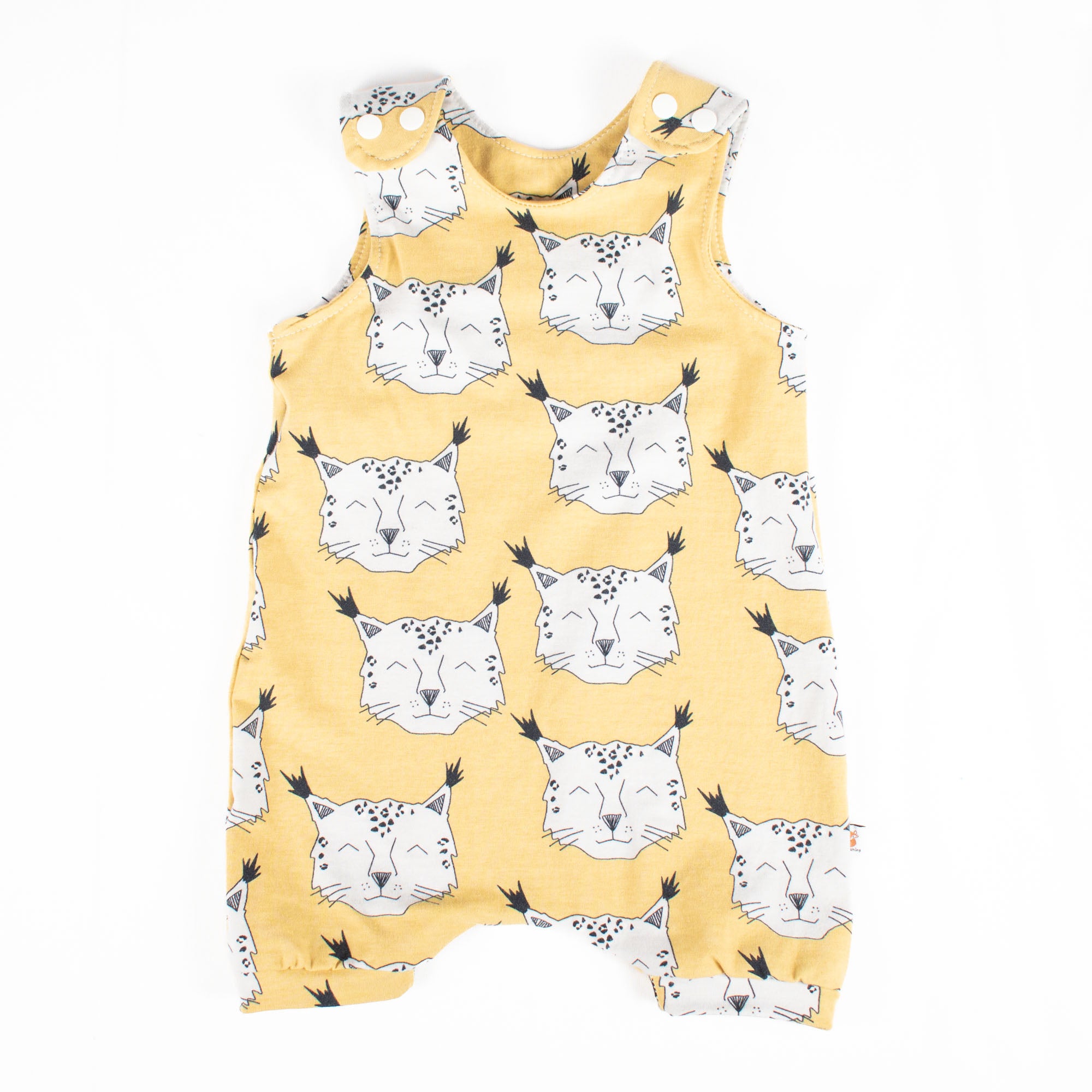 Toddler Organic Cotton Harem Romper