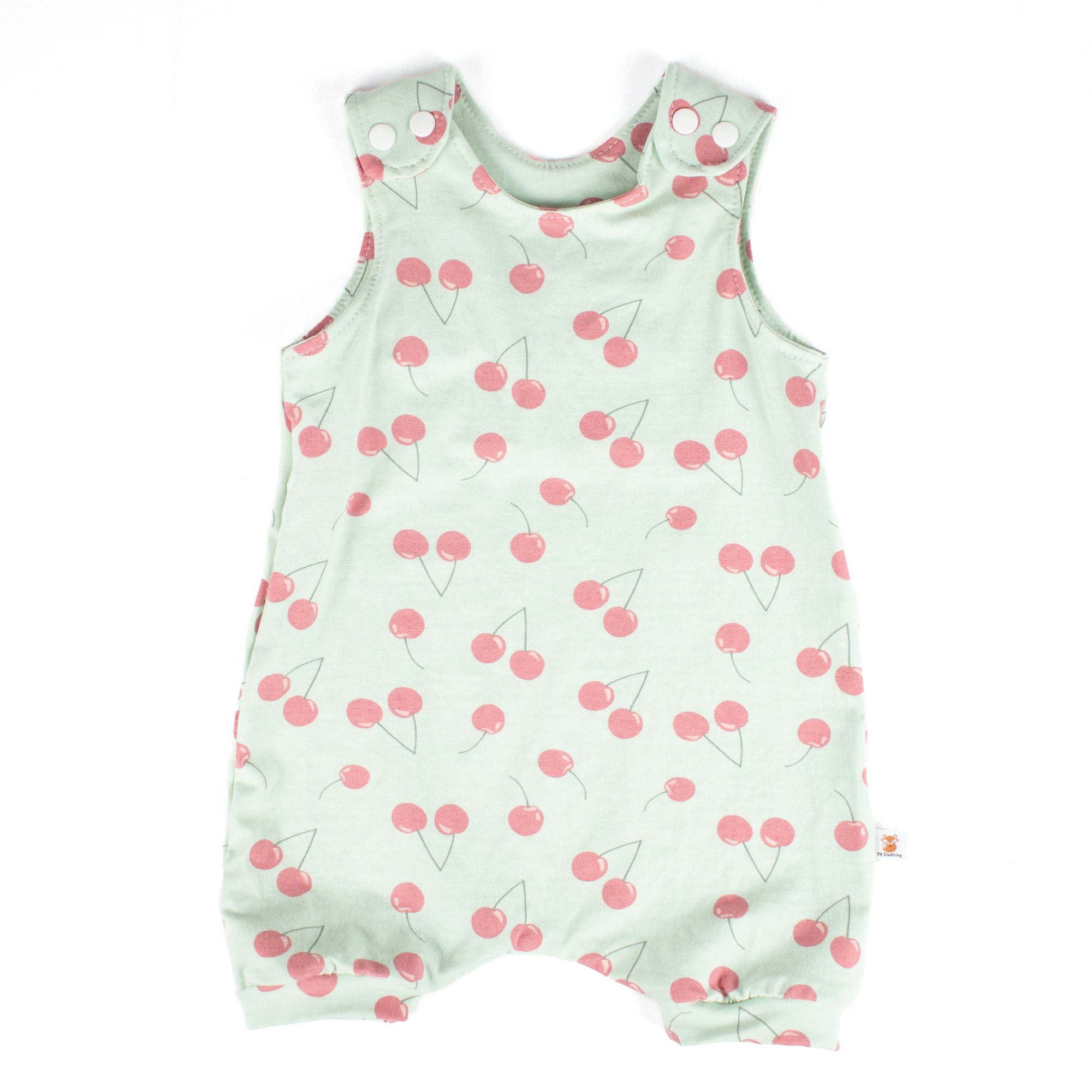 Toddler Organic Cotton Harem Romper