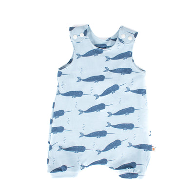 Toddler Organic Cotton Harem Romper