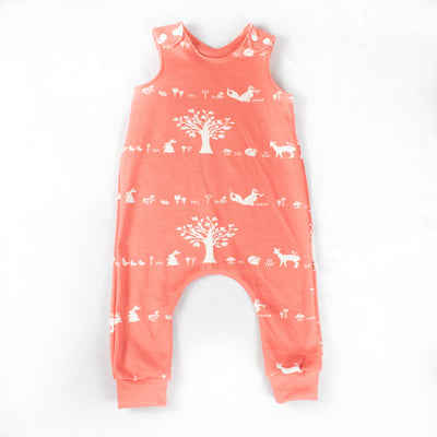 Toddler Organic Cotton Dungarees