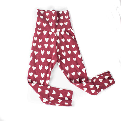 Kids Organic Adjustable Leggings - Prints
