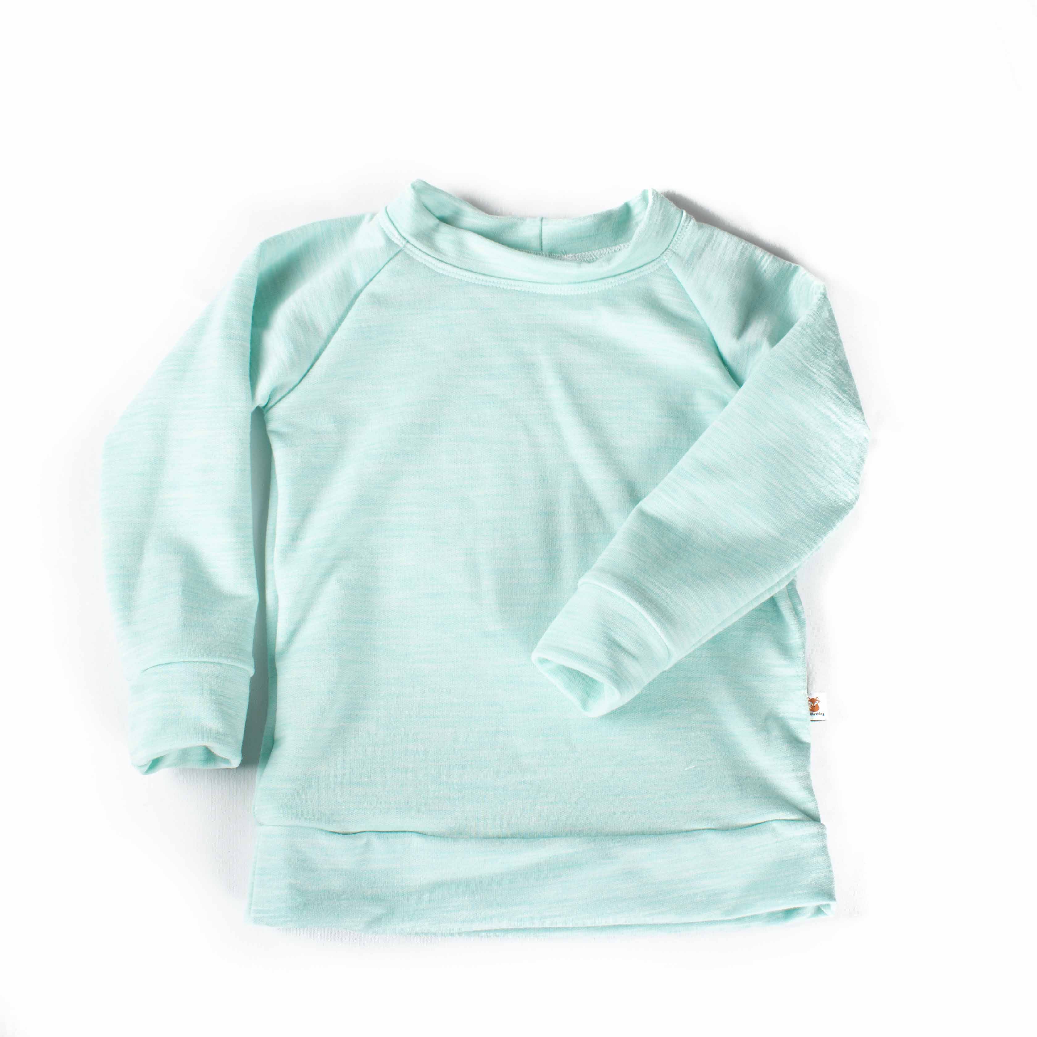 Kids' Merino Wool Crewneck Sweatshirt | Cozy & Durable – TK