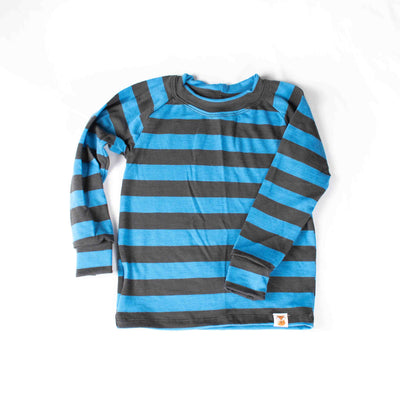 Kids Merino Wool Long Sleeve Top | Base Layer Weight