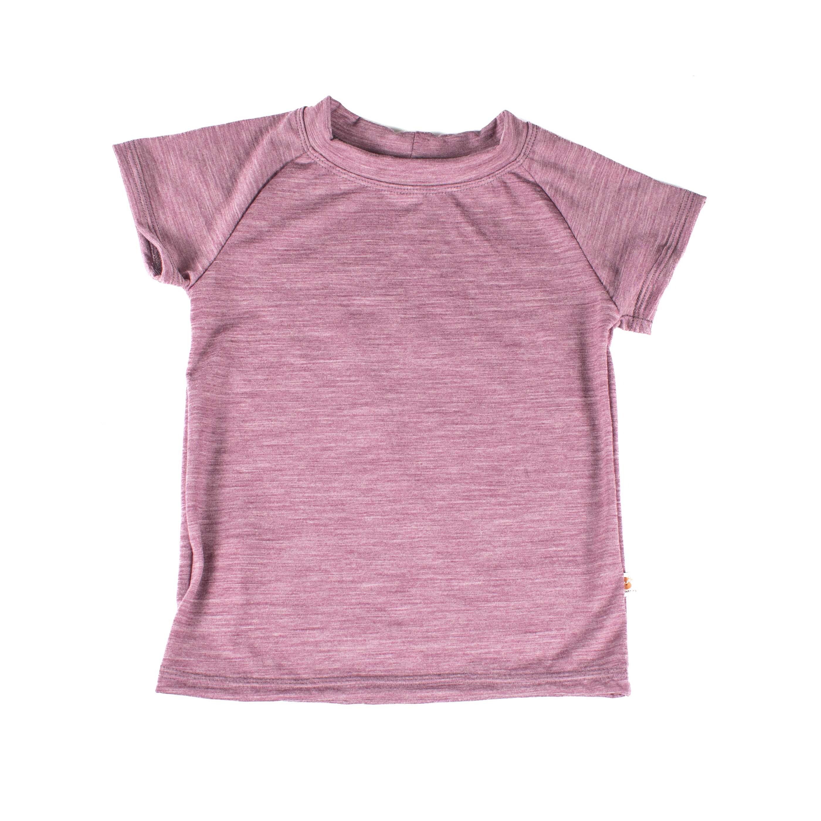 トップス Don't tell anyone MERINO WOOL TOPS Kids' Merino Wool Short Sleeve Top | Handcrafted in Canada