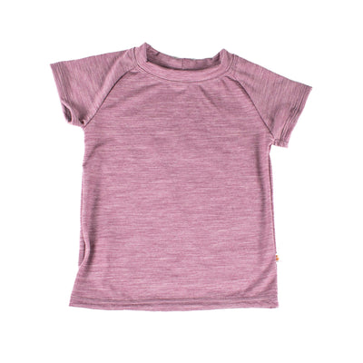 Kids Merino Wool Short Sleeve Top