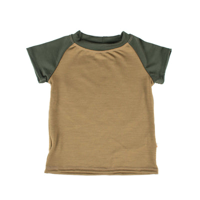 Kids Merino Wool Short Sleeve Top