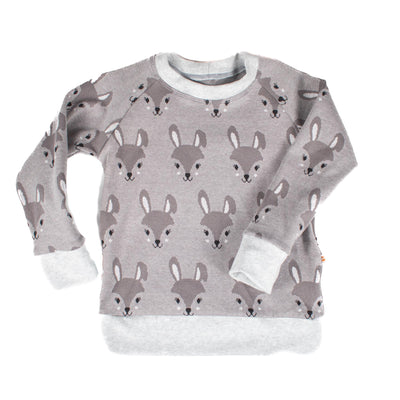 Kids Organic Cotton Crew Neck Sweatshirts