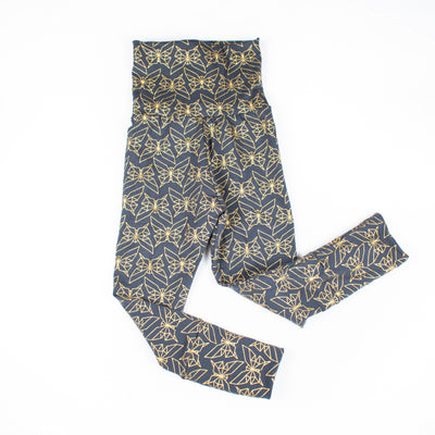 Kids Organic Adjustable Leggings - Prints