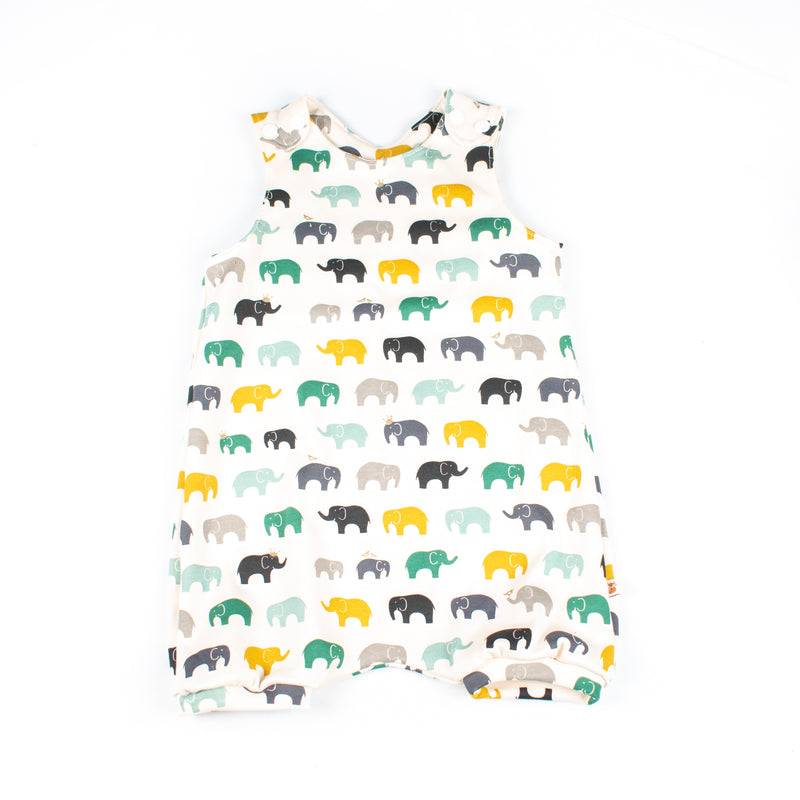 Toddler Organic Cotton Harem Romper