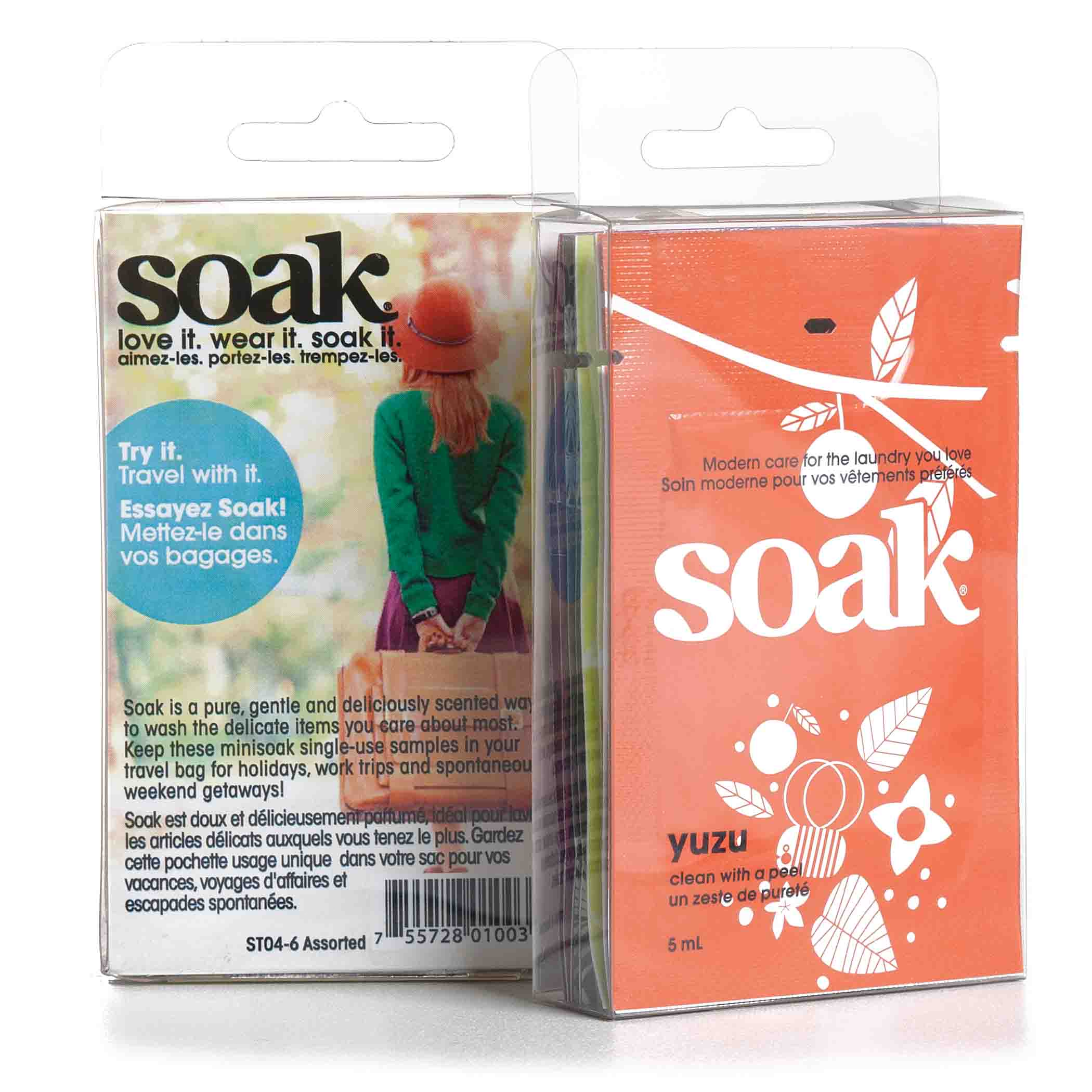 Soak - Laundry Soap - Travel Pack